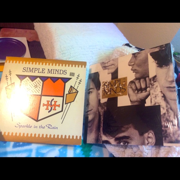 Lot of 2 Vinyl Simple Minds: Sparkle in the Rain/once upon a Time - Picture 4 of 6